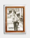 Nambe Hayden Picture Frame, 5" X 7" In Brown And Silver
