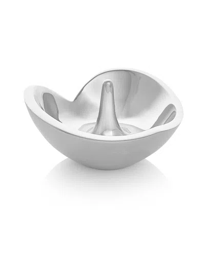 Nambe Heart Ring Holder In Silver