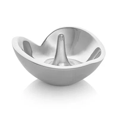 Nambe Heart Ring Holder In Silver