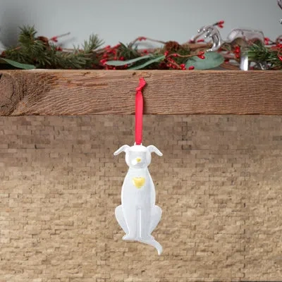 Nambe Holiday Nambé Hanging Figurine Ornament In Silver