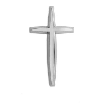 Nambe Holiday - Wall Cross In Silver
