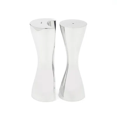 Nambe Hug Salt & Pepper Shakers
