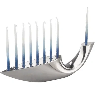 Nambe Illume Menorah In Silver