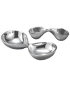 Nambe Infinity 2pc Server In Silver