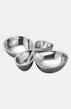 Nambe Nambé Infinity Two-piece Server In Silver