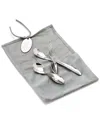 Nambe Kibo Toddler Flatware Set In Gray