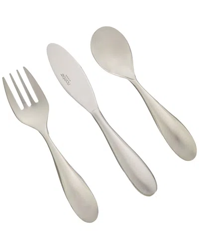 Nambe Kibo Toddler Flatware Set In Multi