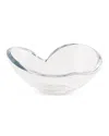 Nambe Large Heart Bowl In Transparent