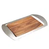Nambe Mikko Bar Tray In Acacia