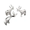 Nambe Mini Dasher Reindeer Set