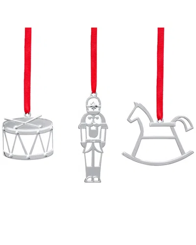 Nambe Nambé Mini Ornaments Rocking Horse Set