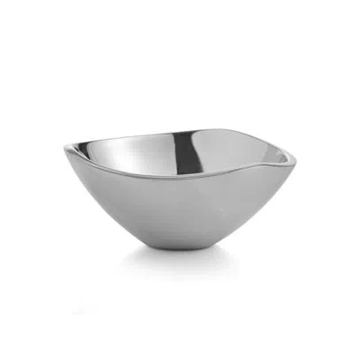Nambe Mini Tri Corner Bowl In Silver