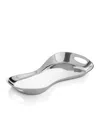 Nambe Morphik Handled Tray In Metallic