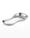 Nambe Morphik Handled Tray In Silver