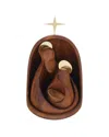 Nambe Nesting Nativity In Brown