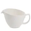 Nambe Cream Pitcher, Starry White In White