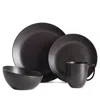 Nambe Orbit Dinnerware 4 Piece Place Setting In Black