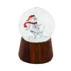Nambe Penguin Snow Globe In Brown
