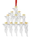 Nambe Pipers 12 Days Of Christmas Holiday Ornament In Silver