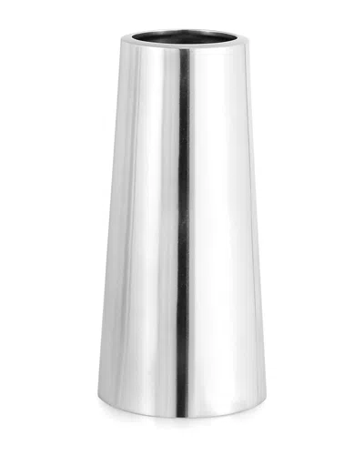Nambe Plaza 11in Vase In Silver