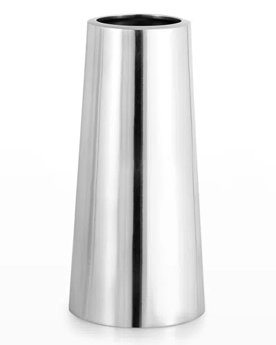 Nambe Plaza Vase, 11" In Gray