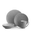 Nambe Pop 4-piece Place Setting In Slate