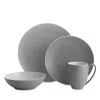 Nambe Pop Collection By Robin Levien 4-piece Place Setting In Slate