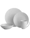 Nambe Nambé Pop 4pc Chalk Place Setting In Grey