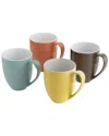 Nambe Pop Collection By Robin Levien 4-pc. Mug Set