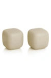 Nambe Pop Salt And Pepper Shakers In Sand
