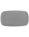 Nambe Pop Rectangular Platter In Grey