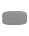 Nambe Pop Soft Rectangular Platter In Gray