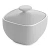 Nambe Pop Collection By Robin Levien Sugar Bowl In Chalk