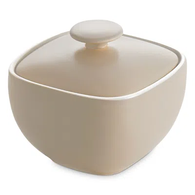 Nambe Pop Sugar Bowl In Brown