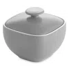Nambe Pop Sugar Bowl In Slate