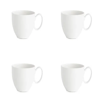 Nambe Portables Mugs, Set Of 4 In White