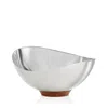 Nambe Pulse Nut Bowl In Silver