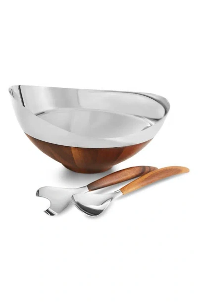 NAMBE PULSE SALAD BOWL WITH SERVERS