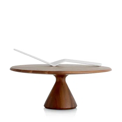 NAMBE QUATRO CAKE STAND & SERVER SET