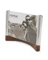 Nambe Sky View Picture Frame, 4" X 6" In Silver And Brown