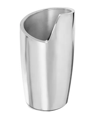 Nambe Spiral Wine Chiller In Silver