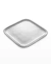 Nambe Square Serving Tray In Silver