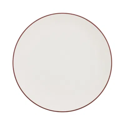 Nambe Taos Round Platter 13" In White