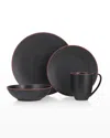 Nambe Taos 4-piece Place Setting In Black