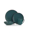 Nambe Taos 4-piece Place Setting Agate In Green