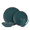 Nambe Taos 4-piece Place Setting Agate In Jade