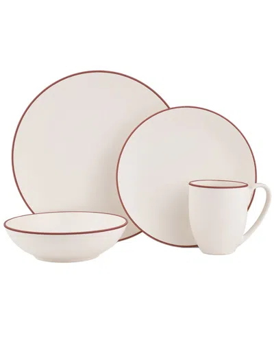 Nambe Nambé Taos 4pc Agate Place Setting In Brown