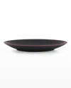 Nambe Taos Accent Salad Plate Agate In Black
