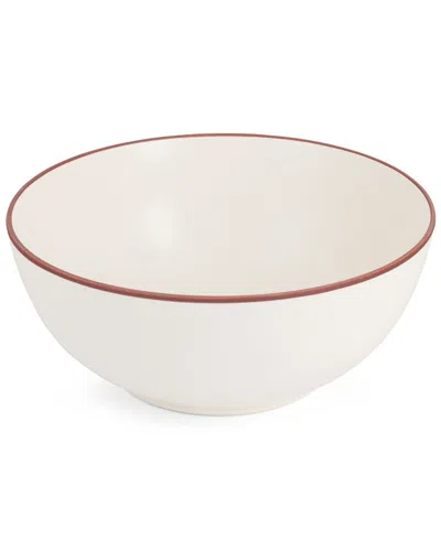 Nambe Nambé Taos Agate Deep Serving Bowl In White
