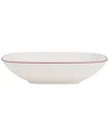Nambe Taos Soft Square Serving Bowl Agate In White